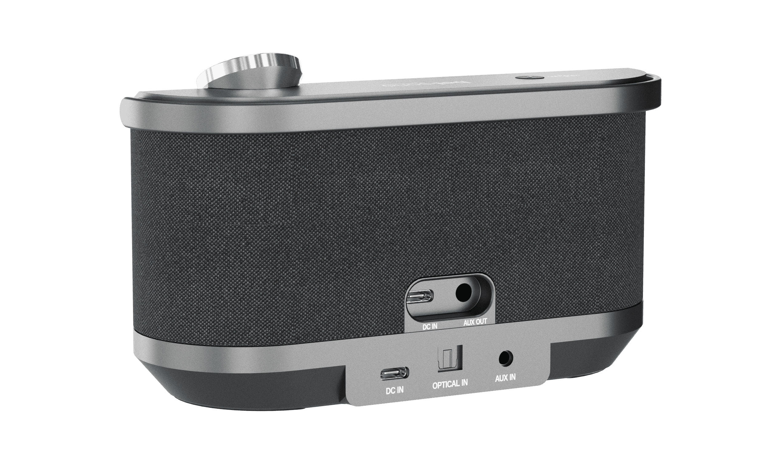 TV-Hörverstärker bel sono auf basis rückansicht