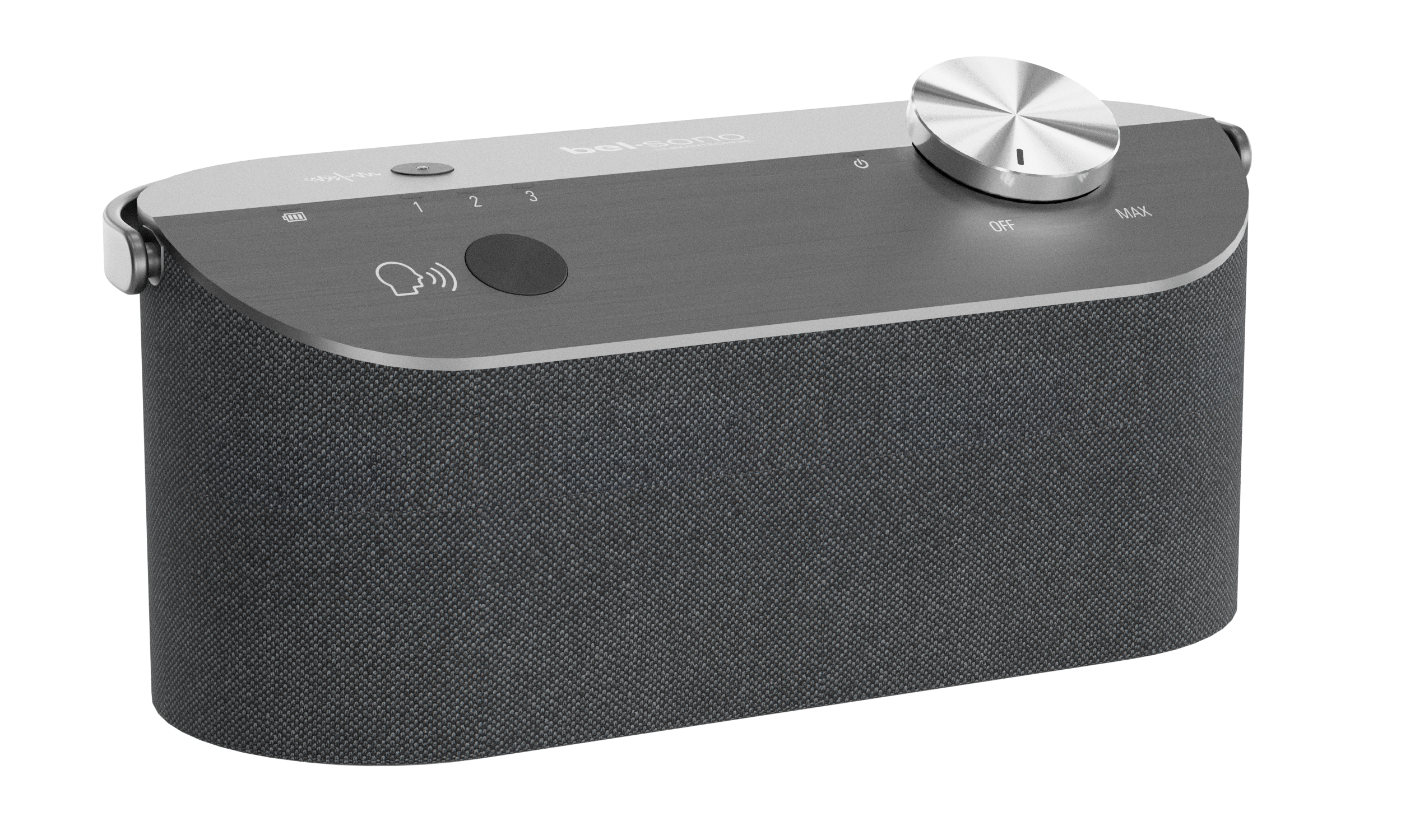 TV-Hörverstärker bel sono leicht schräge frontansicht