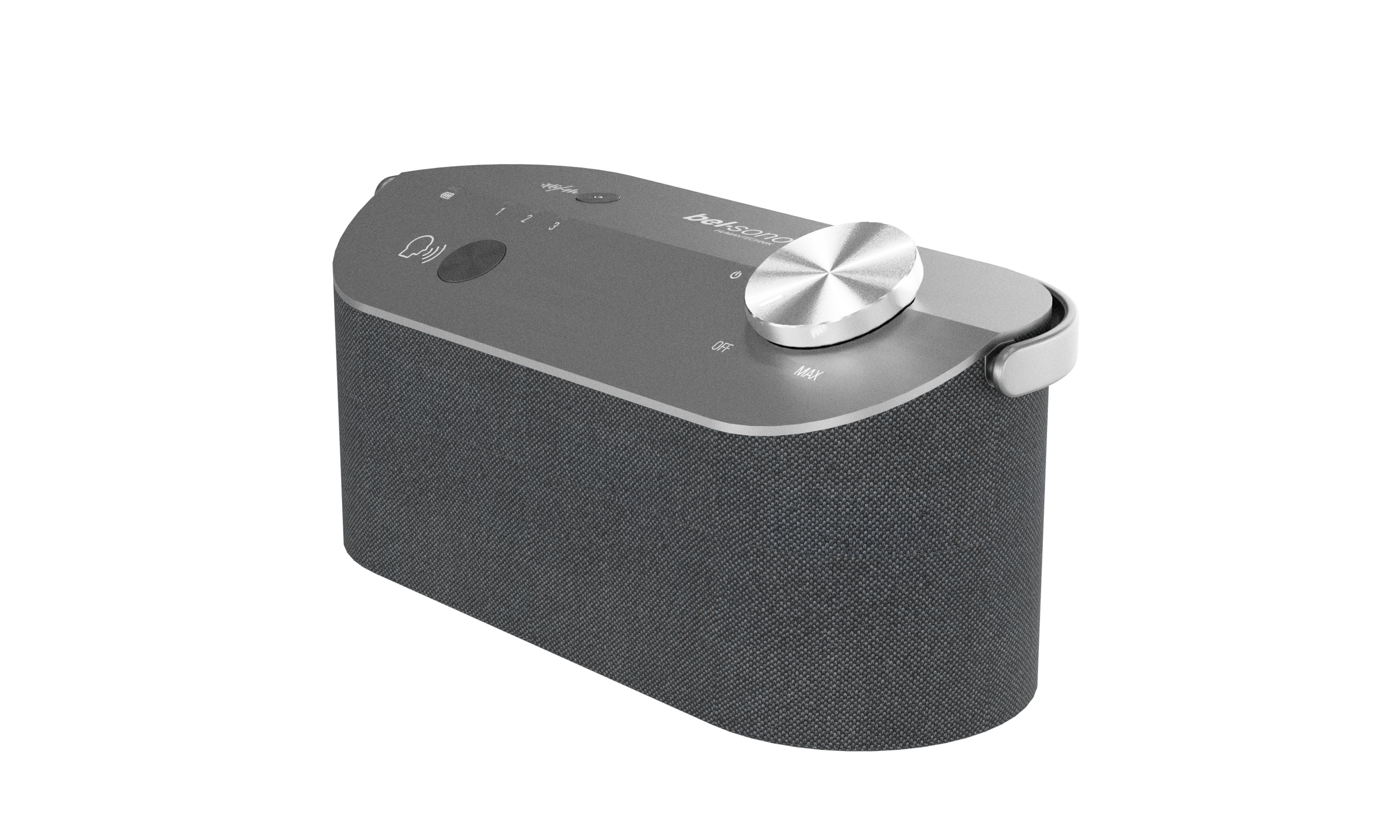 TV-Hörverstärker bel-sono 45 grad ansicht